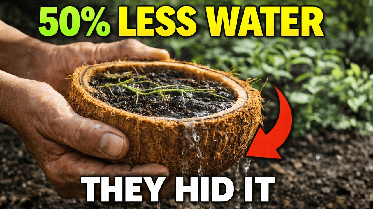 Утраченный природный фильтр для воды для растений. Экономит 50% воды, без пластика. Кто заставил ...