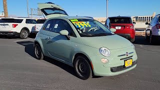 2013 FIAT 500 Las Vegas, Henderson, Boulder City, Willow Branch, Nelson, NV 22T1647A Fiat Las Vegas Service