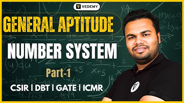 Complete Lecture Series | General Aptitude | Number System | Part - 1 | Er. Prashant Gupta |