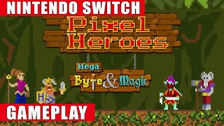 Pixel Heroes: Mega Byte & Magic Nintendo Switch Gameplay