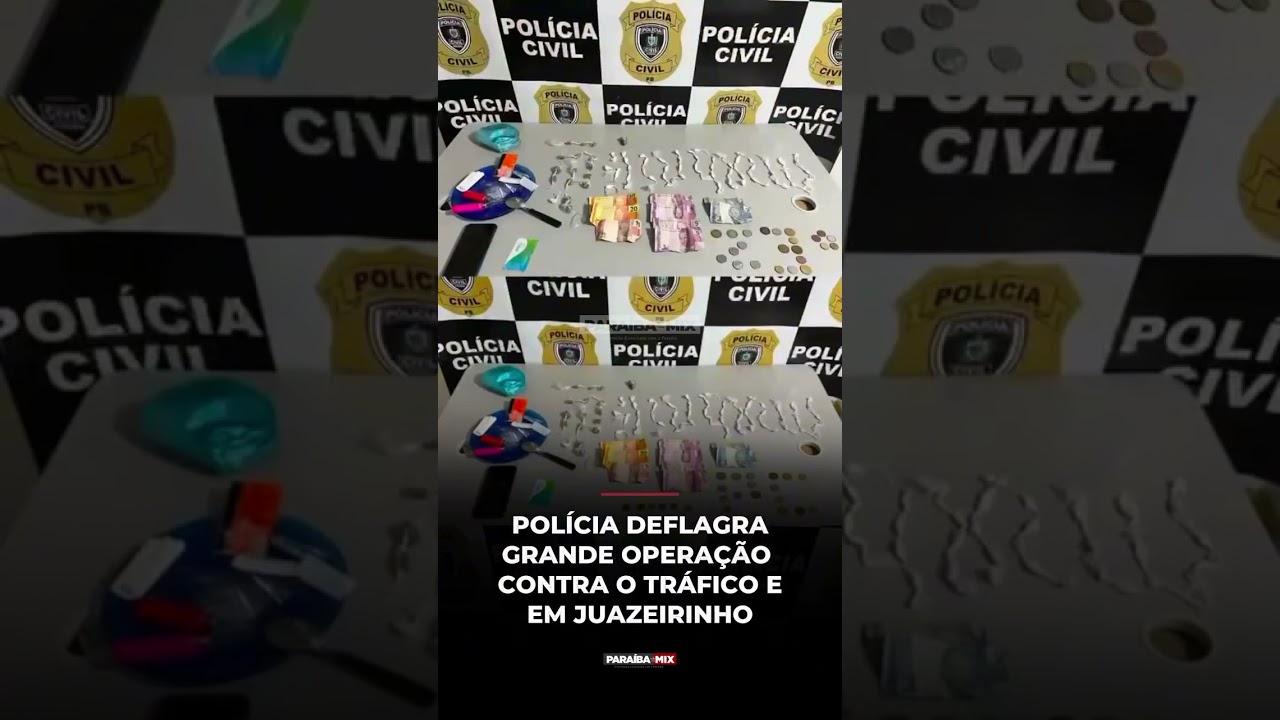 POLÍCIA DEFLAGRA GRANDE OPERAÇÃO CONTRA O TRÁFICO E EM JUAZEIRINHO