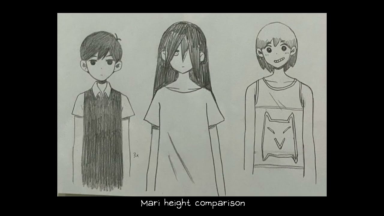 All New Character Art from OMORI: The Official Walkthrough