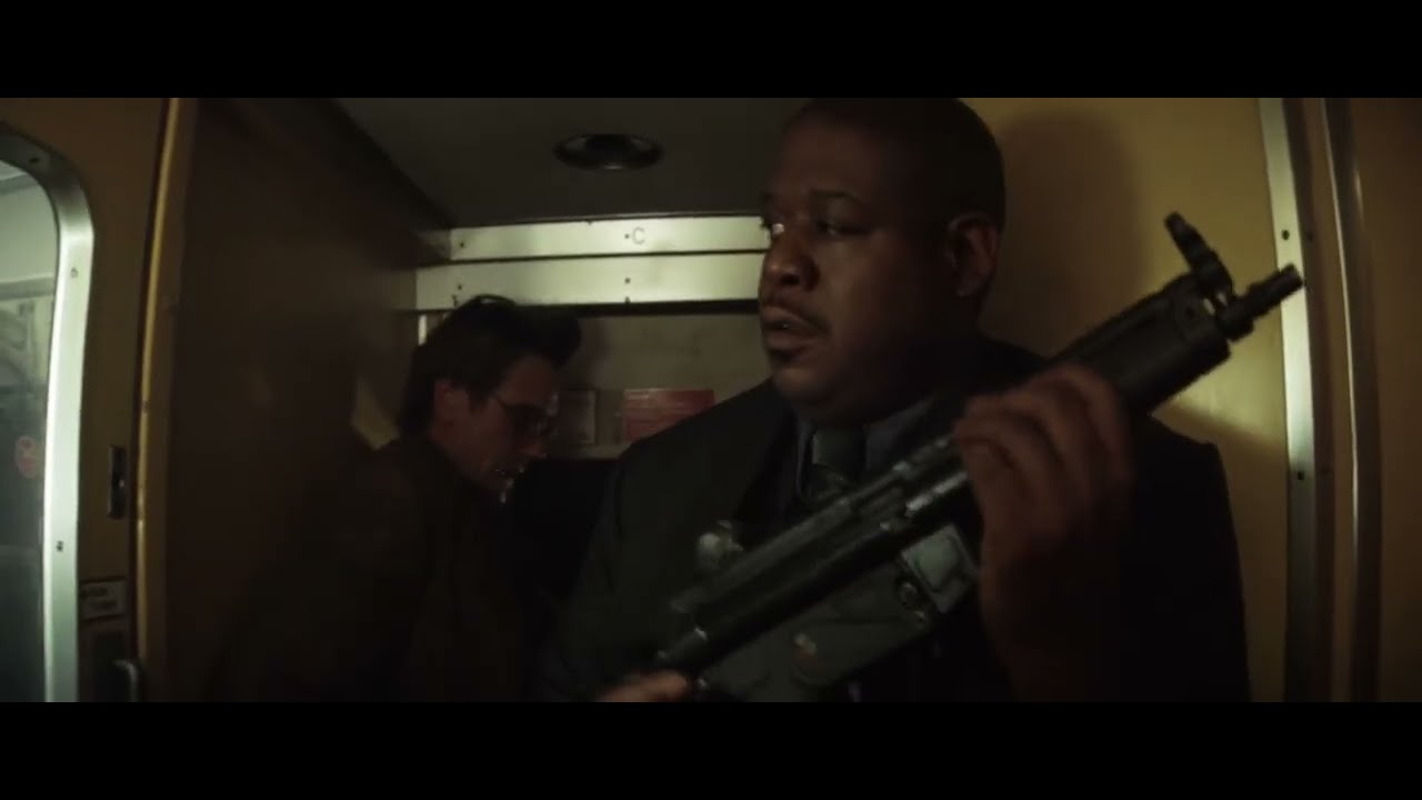 Перестрелка в поезде. The Fourth Angel