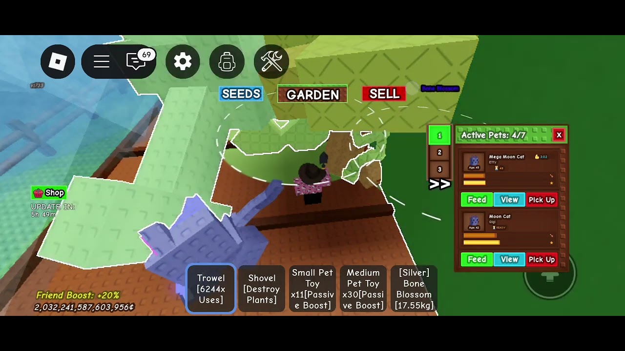 Nihonzaru bug 😯.... I make the biggest bone blossom 