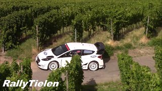 WRC Rallye Deutschland in the vineyard, amazing sound! - Full HD