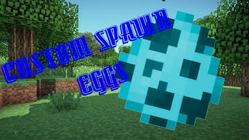 Minecraft Tutorials | Episode 1 | How to make Custom Spawn Eggs w/ Command Blocks | Java and Bedrock