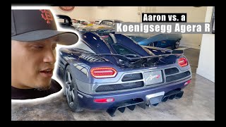 Aaron vs. a Koenigsegg Agera R!