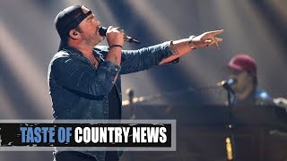 Video thumbnail of "Lee Brice Sings "Go Rest High" at Major Troy Gilbert's Funeral"