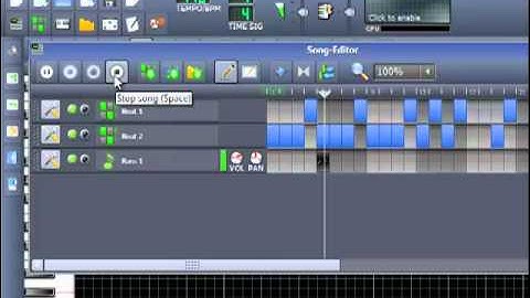 LMMS Basic Bass Line