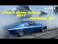 Cruisin state street 2022 fremont ohio car show and cruise endless fun  burnouts