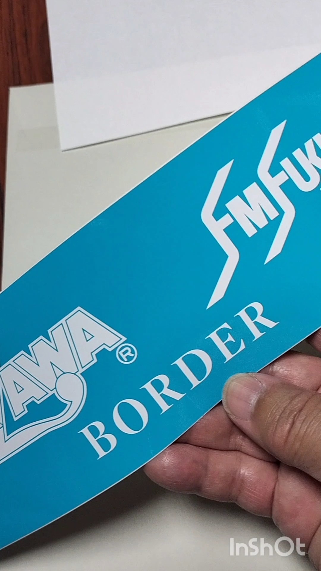 矢沢永吉BORDERとFM福井コラボバンパーステッカー 当選報告 転売禁止‬