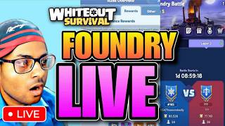 Live Foundry battle and Childhood discuss (ENG/HIN) - Whiteout Survival vertical #shorts
