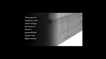 Performance based design of reinforced concrete beams under impact | RTCL.TV