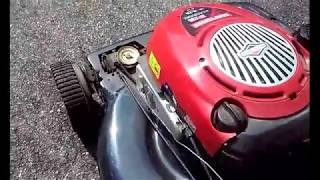 How to Replace Drive Control Belt for Craftsman Mower model 917.376460