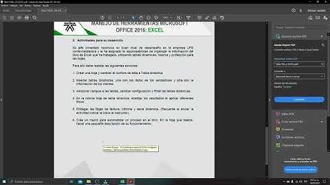 Video tutorial actividad 4 curso Excel 2016 SENA