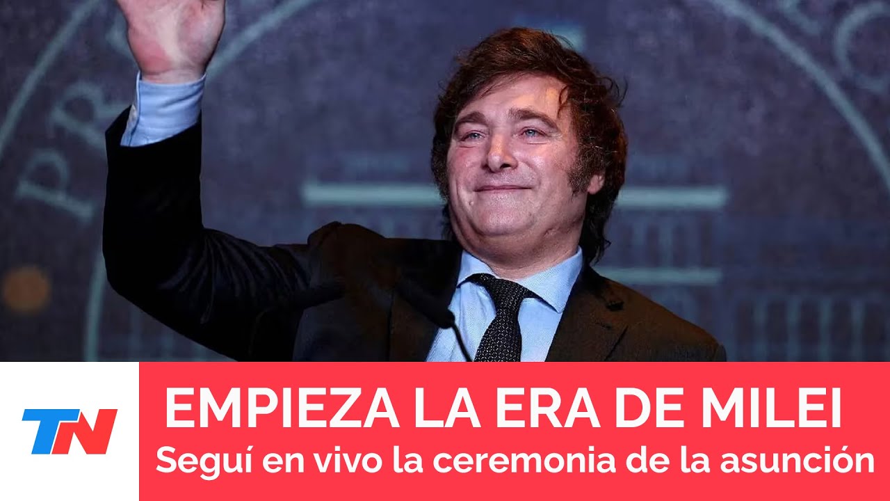 LA ASUNCIÓN DE JAVIER MILEI Y SU PRIMER DISCURSO COMO PRESIDENTE - YouTube