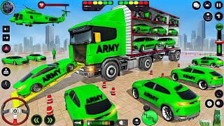 Play Army Vehicles transport truck Simulator Games ‎@King-Games  screenshot 5
