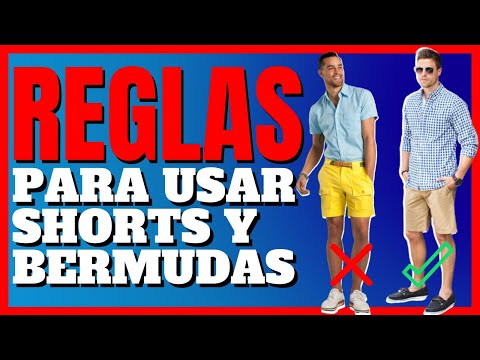 Video: Cómo usar pantalones cortos: 10 pasos (con imágenes)