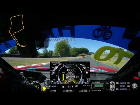 Hotlap of Oulton Park Internation in Alfa Romeo 4c race car