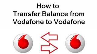 Vodafone to Vodafone balance transfer screenshot 4