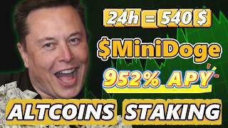 Deja de preguntar cuánto subirá token MiniDoge: cubre volatilidad con 30K € de staking (2026)