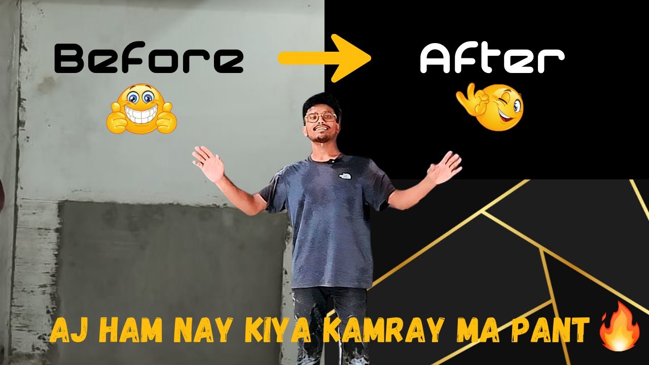 Aj Hum na Kia Kamra ma paint 🎨🎨 