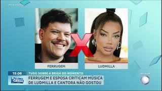 TRETA: Ferrugem e esposa criticam Ludmilla e vídeo vaza na internet | Balanço Geral