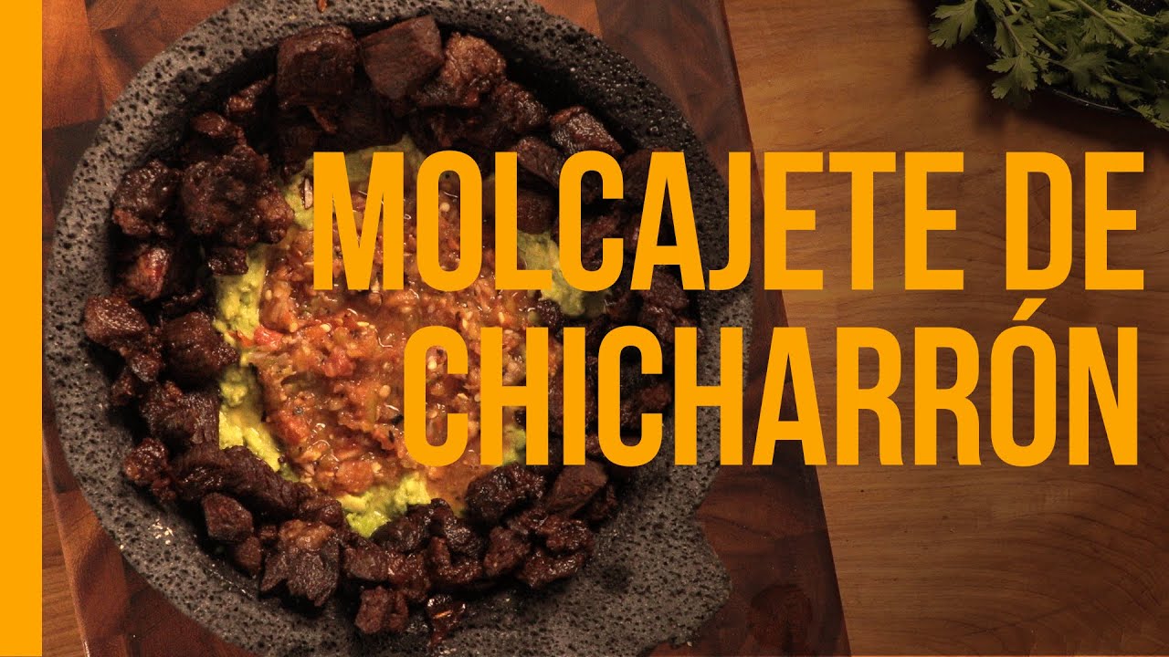 Molcajete con chicharrón de Res | Munchies Lab