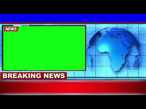 Nocopyright News Green Screen Royalty Free News Background Breaking Green Screen Youtube