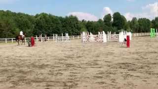 Emma Tingsby och Red Savina HH 110 avd B Karlstad Ridklubb 27 7 14