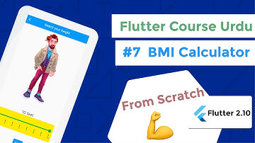 Flutter BMI Calculator App | BMI Calculation formula | Flutter roadmap | Expanded