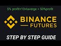 future trade on binance, future trade kese kre, step by step guide on future trade,complete toturial