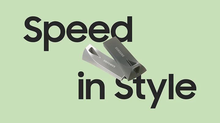 Samsung USB Flash Drive BAR Plus: Speed in Style - 天天要闻