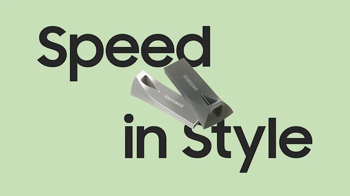 Samsung USB Flash Drive BAR Plus: Speed in Style - 天天要聞