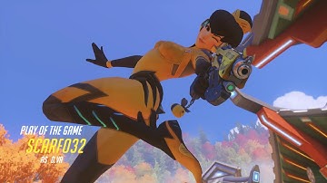 OVERWATCH ● D.VA Triple Kill + 1 (HD)