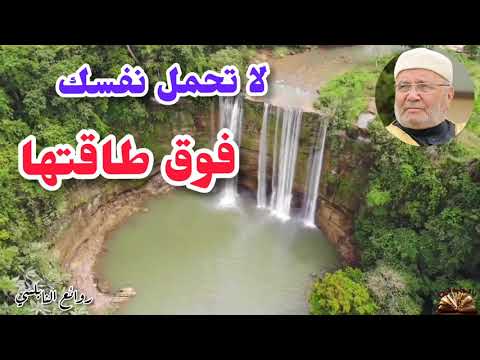 لا تحمل نفسك فوق طاقتها روائع النابلسي ما تحتاجه الروح