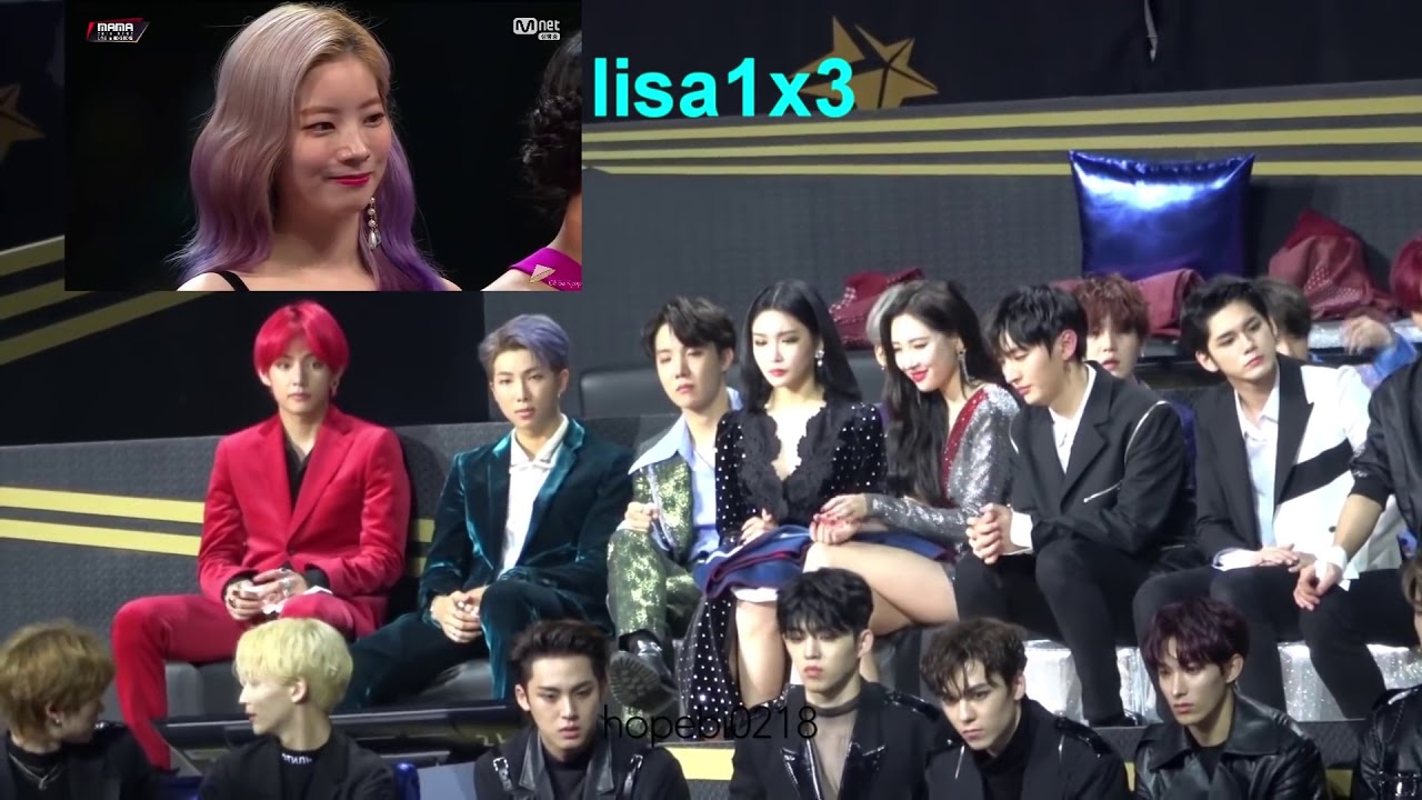 181214 BTS, Seventeen, Wanna One reaction to Twice (FULL) Song of