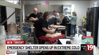 Overnight warming shelter opens in Akron