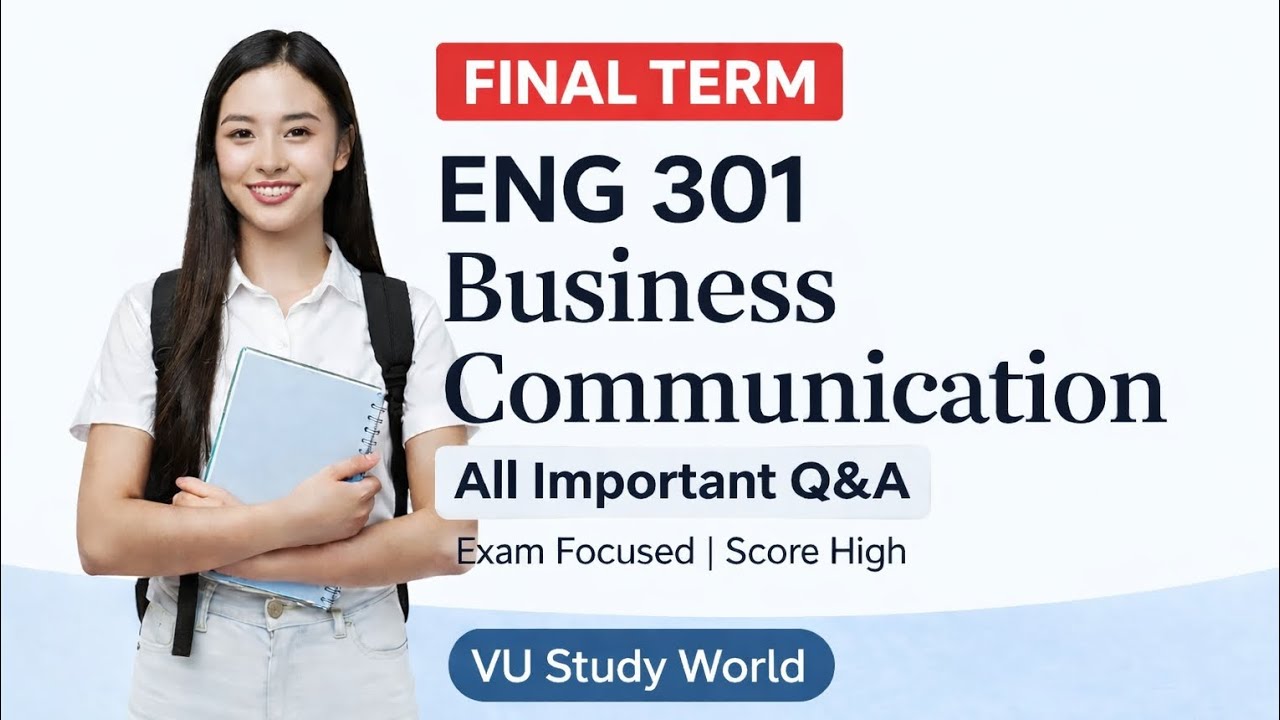 ENG 301 lecture 31 with all important questions answers with urdu translation