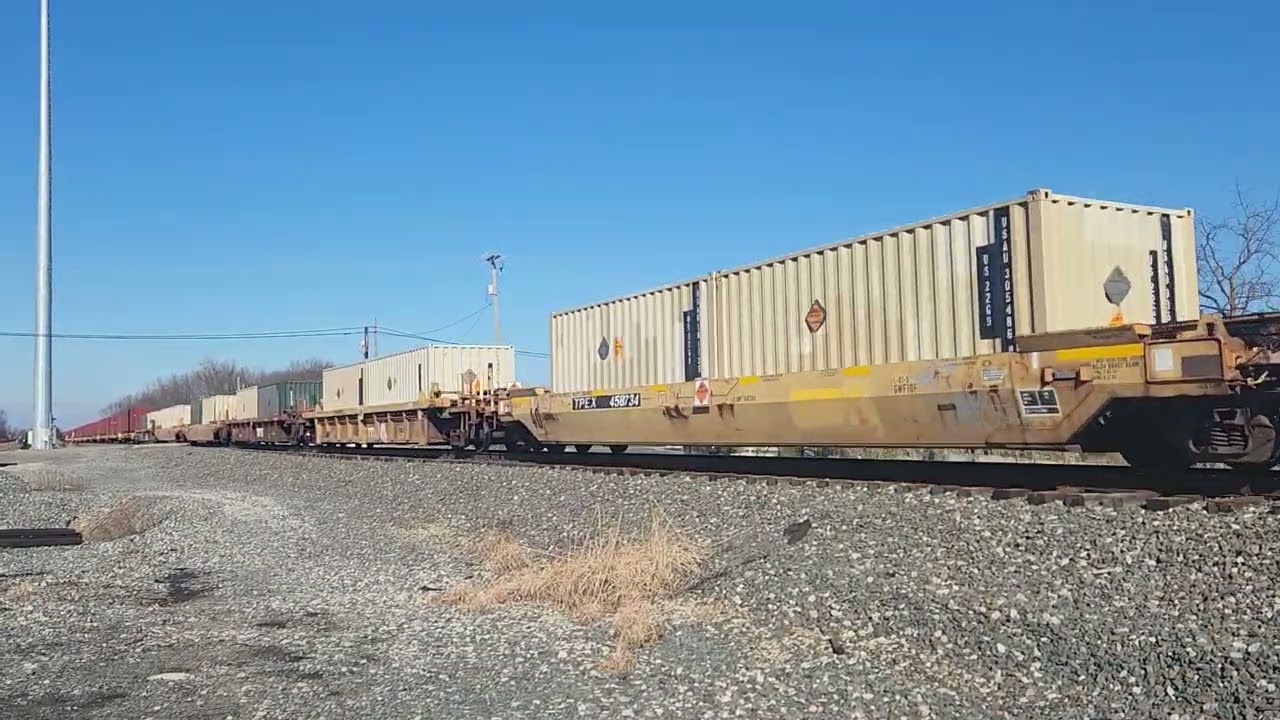 CSX Ammunition Train Coming Down the Burt Line