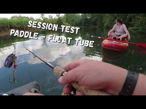 Sortie en amoureux paddle / float tube + test nouvelles cuillères