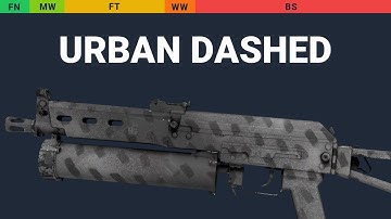 PP-Bizon Urban Dashed - Skin Float And Wear Preview