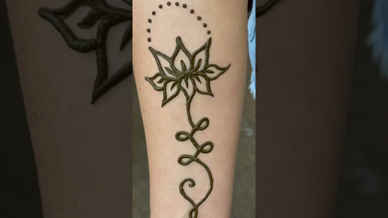 henna temporary tattoo in our store YouTube