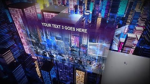 Create a Cyberpunk 3D City Display Video - MakeWebVideo.com