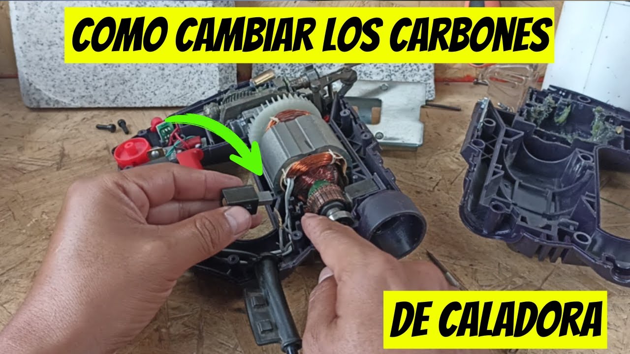 ⚡ ¡No Cometas Este ERROR al Cambiar los Carbones de tu Caladora! 🔧😱