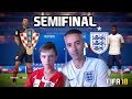 SEMIFINAL INGLATERRA VS CROACIA - MUNDIAL 2018 - FIFA 18