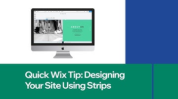 [Quick Wix Tip] Designing Your Site Using Strips