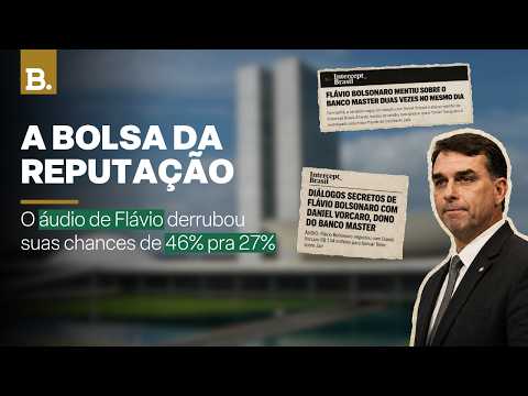 The market where Flávio Bolsonaro's audio was priced in minutes