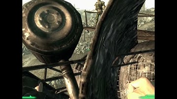 Climbing into Megaton and Saying Hi to Stockholm the Sniper #fallout3