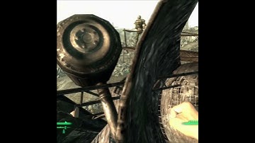 Climbing into Megaton and Saying Hi to Stockholm the Sniper #fallout3